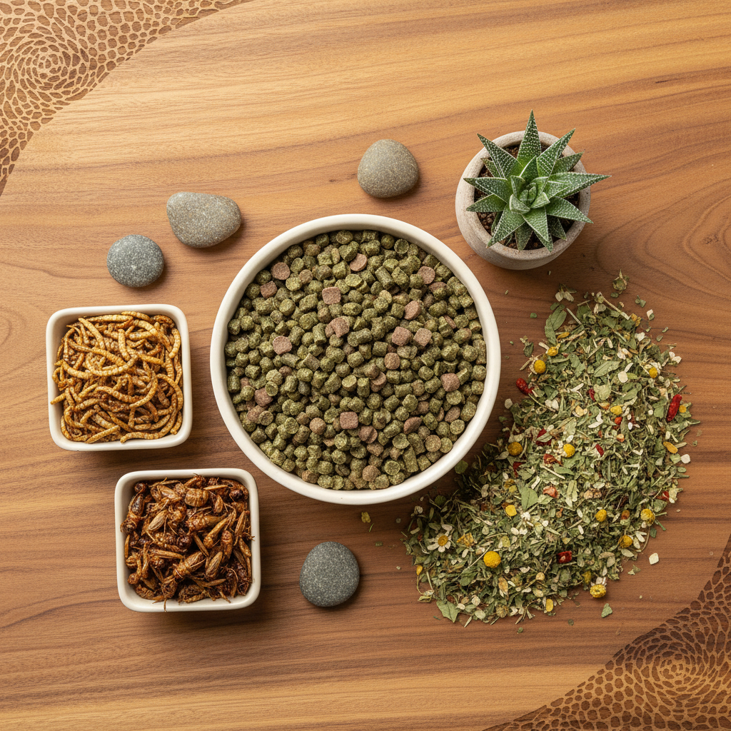 Reptiles - Dry Foods & Pellets