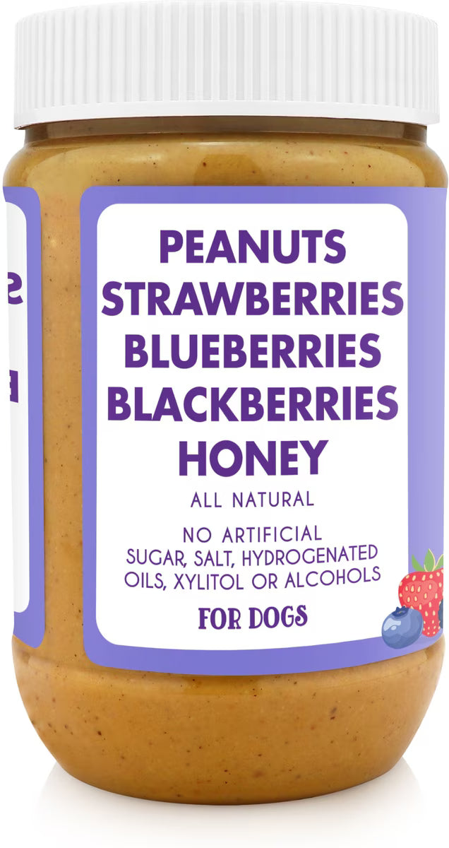 Bark Bistro Superberry Snoot Buddy Budder Dog Peanut Butter – 17 oz